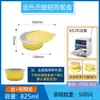 Caja de almuerzo redonda sellable comercial de papel de aluminio grueso dorado sin arrugas, caja de embalaje desechable para llevar, caja de hojalata, al por mayor