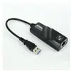 Venta al por mayor del fabricante Tarjeta de red Gigabit USB 3.0 USB a RJ45 Tipo-C Cableada con luz Puerto de red de 1000 Mbps