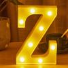 26 luzes do alfabeto inglês luzes de modelagem LED luzes para casamento e aniversário luzes de decoração para pedido de casamento luz noturna surpresa