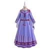 Vestido de meninas europeu e americano novo vestido Asha Coswear Star Wish Princess Asha vestido cosplay vestido