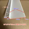 Líneas de Párpado Doble de PVC para Techo de 5 cm Líneas de Esquina Exterior M W Esquina Begonia Recorte para Esquina Interior y Exterior de Techo de Pladur