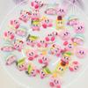 Nuevo Kirby Brillante Resina DIY Accesorios para Joyería Pegamento de Crema Funda para Teléfono Móvil Muñeca Venta al por Mayor Accesorios para el Cabello Hecho a Mano