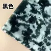 Tela tie-dye de pelo de conejo en stock, tela de felpa de conejo con degradado colorido para muñecas, zapatos, cajas de regalo y ropa