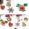 Broche de Navidad 2025 Nuevo de Moda de Gama Alta para Traje Suéter con un Ambiente Festivo, Exquisito Pin de Navidad Accesorio