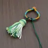 Cordón para Colgante de Borla de Hilo de Algodón Retorcido a Mano Estilo Xizang, Producto Semi-Terminado para Colgantes de Teléfono, Manualidades de Estilo Étnico, Colgantes de Coche y Borlas de Bolsos