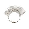 Varilla medidora de anillos de plástico HKUS 1-33, herramienta de detección de tamaño de dedo con código Harbour para anillos de medición de anillos Harbour