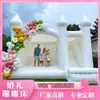 Trampolim de Casamento Inflável Modelo Inflável Personalizado Transfronteiriço Outdoor Proposta Festa de Aniversário Trampolim Outdoor Fabricante de Castelo Europeu