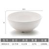 Tazón de melamina palillos tazón caótico para fideos de arroz tazón comercial de plástico porcelana para fideos tazón para avena de desayuno tazón para sopa tazón engrosado