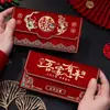 Nova Sacola de Presente de Casamento Vermelha, Envelope Vermelho de Noivado, Envelope Vermelho Especial para Casamentos, Tamanho Grande, Atacado de Fábrica