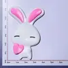 Crianças combinando cores tecidas fofo invencível cachorro amor pvc cola flexível joias acessórios anel de cabelo intestino grosso caixa de armazenamento patch