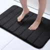 Alfombra de Piso de Terciopelo Coral Acolchada a Rayas Transfronteriza Fabricante Venta al por Mayor Alfombras de Baño Antideslizantes Entrega Inmediata Temu Amazon