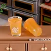 Accesorios de Resina DIY Bebidas en Miniatura Simulación Café Americano Helado Casa de Muñecas Miniatura Modelo de Exhibición Props para Disparos