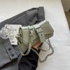 Bolso Pequeño de Estilo Occidental de Alta Gama para Mujer 2024 Popular Nuevo Moderno Coreano Versátil Bandolera Moda Retro Bolso Cuadrado Pequeño