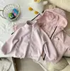 Jaqueta Versátil de Inverno Coreana Desenho Animado Infantil, Jaqueta Acolchoada Espessa Três em Um com Enchimento de Algodão para Meninos e Meninas