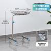 Carrito de estantería para paletas de hospital Almacenamiento de instrumentos dentales Herramientas e instrumentos quirúrgicos elevables Carrito de estantería para paletas de hospital
