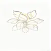 Lámpara de Techo Artística Floral Moderna Protectora de Ojos, Luz Principal de Sala de Estar de Lujo Moderno, Luminaria LED para Decoración del Hogar