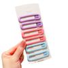 Pinza para el cabello con flequillo para adultos, color marrón mate, nueva pinza para el cabello Cyber Popular, grande, esmerilada, con bb, pinza para el cabello rota lateral para niña
