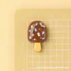 Verão Brilhante Sorvete Resina DIY Cola Cremosa Grampo de Cabelo Ímã de Geladeira Capa de Celular Fivela de Sapato Material Artesanal Patch