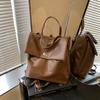 Mochila Escolar para Estudiantes Mujer 2025 Invierno Nuevo Ins Moda Trendy Bolsa para Estudiantes Bolsa de Mujer Versátil de Gama Alta