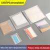 Fabricante Saco Plástico Transparente com Fecho Zíper PE Saco para Armazenamento de Roupas Íntimas Meias PE Saco com Zíper Fosco EVA Bolso Plano Auto-Selante Calças