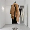 Estilo Europeu e Americano Outono e Inverno Novo Xale Estampado de Leopardo Lenço Elegante de Imitação de Caxemira Cachecol Externo Quente Feminino com Estampa Dupla Face