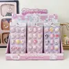 Nueva Serie de Pegatinas Brillantes 3D que se Mueven de Capibara Pegatinas de Arena Movediza Tridimensionales de Dibujos Animados para Decoración de Diario Infantil Pegatinas DIY