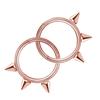 Anillo nasal 316L más vendido de Amazon, estilo europeo y americano, personalizado, con punta vertebral, para nariz, pendientes, joyería para piercing en el cuerpo humano, fabricantes, suministro directo
