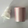 Fábrica de Origen Bomba de Polvo de 18 Dientes Boquilla de Spray Exterior Tapa Puntiaguda Electrochapada Cabezal de Bomba de Presión para Base Líquida Loción En Stock