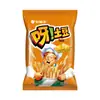 Patatas Haoliyou 70g * 20 paquetes de cajas completas para estudiantes y niños papas fritas sabor kimchi al por mayor bolsas de regalo de snacks inflados