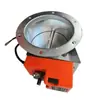 Válvula de Controle de Volume de Ar Elétrica Válvula Manual de Disco de Aço Inoxidável Duto de Ventilação Exaustão de Fumaça Ventilação de Ar Fresco Interruptor de Exaustão Válvula de Ar