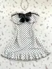 Vestido Bandeau Bolinhas Doce Francês Feminino Laço Nó Cintura Marcada Emagrecedor Menina Puro Desejo Saia Curta Atacado