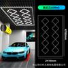 Lâmpada de favo de mel 110V lâmpada de garagem hexagonal transfronteiriça 220V filme lâmpada de lavagem de carro à prova d'água lâmpada de estação de beleza de carro