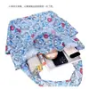 Bolsa de Compras Ecológica con Estampado de Dibujos Animados Linda Bolsa de Compras de Verduras para Mamá Gran Capacidad Plegable Portátil Estilo Femenino