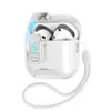 Adecuado para funda de auriculares AirPods Pro2/Pro3/4, Soporte de tapa emergente Apple, Ajuste integral
