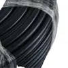 Tubo de borracha preto auto-imersível de dupla camada 12*17mm tubo snorkel de aquicultura tubo de oxigenação para tanque de peixes