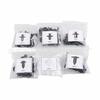 Comercio interior y comercio exterior 100 Piezas hebilla universal para automóvil en caja, juego combinado clip de nailon