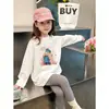 Nueva Camiseta de Manga Larga para Niñas 2026, Moderna Camiseta Básica Infantil para Primavera y Otoño, Bonito Top de Cuello Redondo para Niñas Mayores