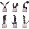 Fire Music moda cozinhar dedo AV stick vibrador simples e duplo capa de cabeça massagem ponto G capa de cabeça vibrador de língua sexy acessórios Fire Music