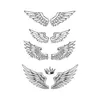 Adesivos de Tatuagem Temporária Semi-Permanente de Ervas Transfronteiriços com Linhas Delicadas e Textura, Duradouros, Naturais, Fáceis, Etéreos e Dominadores