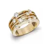Anillos de Nuevos Productos Europeos y Americanos de Venta Caliente Anillos para Mujer Retro Exagerados Simples Personalizados Anillos para Mujer
