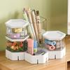 Porta Plumas Creativo Caja de Almacenamiento Hexagonal Exquisito Estilo Fresco Niños y Niñas Almacenamiento Cosméticos Porta Plumas