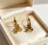 Lele Jewelry Brincos de Pressão Simples Moda Estilo Coreano Estrela Gancho Inglês Venda Quente Transfronteiriça Mini Minimalista Para o Dia a Dia