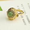 Anillo Natural de Jade Hetian Aiyu Anillo de Jaspe Anillo de Jadeíta Anillo de Fragancia Venta al por Mayor de Fábrica Dropshipping S4022406