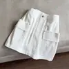 2026 Novo Modelo Saia-Shorts de Segurança com Zíper, Saia Curta Casual Juvenil para o Dia a Dia, Atacado B6BK8969