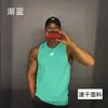 Colete Fitness Masculino de Verão Sem Mangas Colete Esportivo Top de Secagem Rápida Masculino Colete de Rede Top Masculino e Feminino