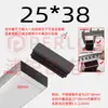 Tubo Rectangular Blanco con Tapón de Acero Inoxidable de Plástico, Base para Pie, Cubierta de Tubo de Acero, Tapón, Tapa Final, Cubierta de Sellado de Asiento, Tubo de Goma