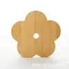Porta-copos Criativo de Madeira Maciça Base para Café Letras Personalizadas Porta-copos para Chá Mat de Madeira para Chá Proteção de Mesa Mat Isolante