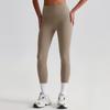 Pantalones de Yoga Lulu Zgly de Cintura Alta Levanta Glúteos, Sensación Desnuda Secado Rápido Deportivos de Fitness Leggings Elásticos Ajustados