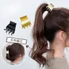 Nueva Herramienta de Aleación para Cola de Caballo Alta, Pinza de Garra Pequeña Simple de Moda, Pinza para Flequillo Lateral, Pasador, Accesorio para el Cabello para Mujeres