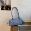 Shuai Mijia 2026 Verão Nova Moda Nicho Bolsa Feminina Casual Elegante Bolsa de Ombro Texturizada Bolsa Almofada